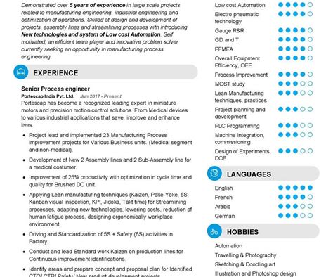 Senior Process Engineer CV Example In 2025 ResumeKraft