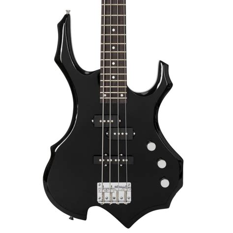 Glarry Full Size 4 String Beginners Electric Bass Guitar W Amplifier