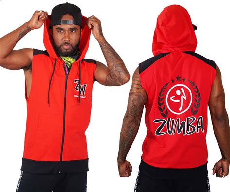 Zumba Wear Men's Sleeveless Hoodie – zumbawear-me.com