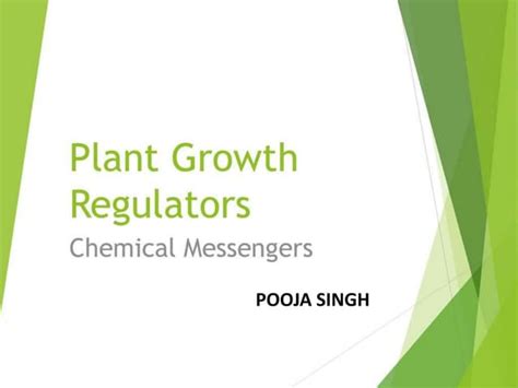 Plant Growth Regulators Ppt