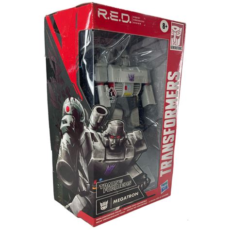 Transformers R E D Megatron Robot Enhanced Design Action Figure Toy