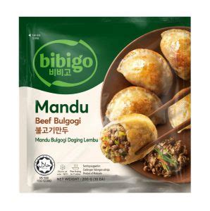 Convenience Food Ltd Eshop Bibigo Beef Bulgogi Mandu Dumplings G