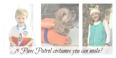 10 Adorable DIY Paw Patrol Costume Ideas - DIY Danielle®