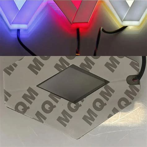 Emblema De Maletero D Para Renault Megane Luz De Rejilla Led Con