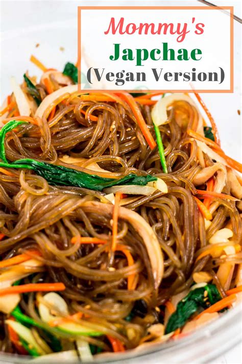 Vegan korean japchae – Artofit