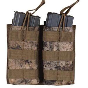 VooDoo Tactical Double Pistol Magazine Pouch Combat Sport Supply