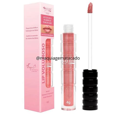 Gloss Lip Volumoso Max Love Cido Hialur Nico Cor Maquiagem