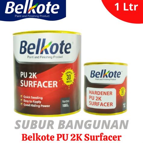 Jual Belkote Epoxy Pu K Filler Surfacer Cat Dasar Epoxy Belkote