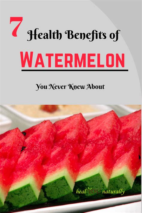 7-health-benefits-watermelon | HealYOUnaturally