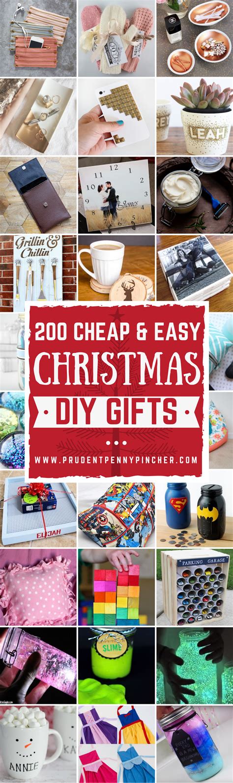 200 Cheap And Easy Diy Christmas Ts Prudent Penny Pincher