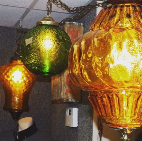 Untitled — Vintage swag lamps!