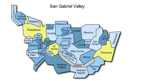 The San Gabriel Valley's Asian-Majority Cities Would Be Split Up Under ...