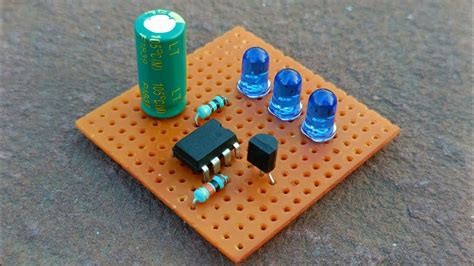 New Simple Electronic Project How To Make Led Fading Circuit Youtube