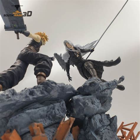 For Sale Final Fantasy VII Safer Sephiroth Cloud Strife Resin 3D