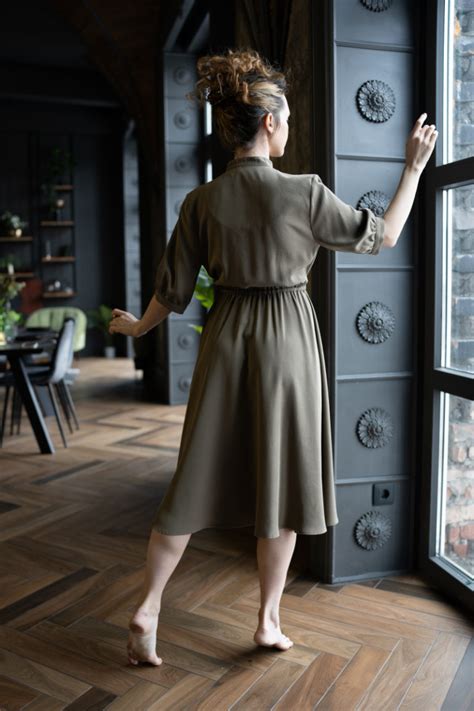Платье с кулиской Cate B — Studio.Yusupova patterns