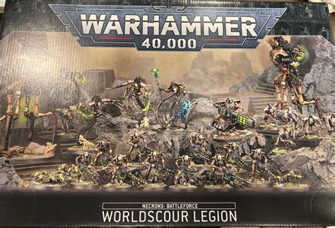 GAMES WORKSHOP WARHAMMER40000 NECRONS Worldscour Legion Necrons