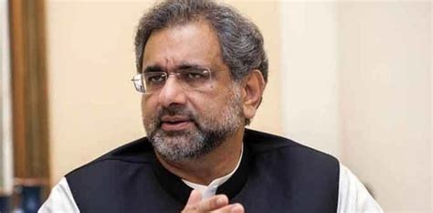 Elections Only Solution To Current Crisis Shahid Khaqan Abbasi