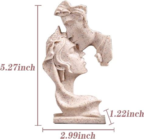 Estatuas De Amantes De Los Besos Personaje De Pareja Beso Estatua