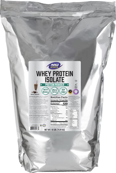 Amazon NOW Foods Sports Nutrition Whey Protein Isolate 25 G With