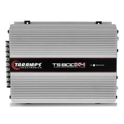 Módulo Taramps 800 Rms Ts 800x4 Digital 4 Canais 1 E 2 Ohms R 322 96