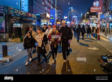 Ankara Turkey St Dec A Group Of People Is Out And About