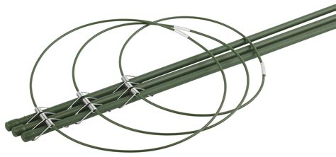 Поддержка для цветов 3 кольца, 75 см, Green Apple