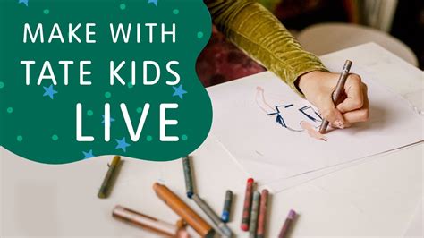 Make With Tate Kids Live Drawing People Youtube