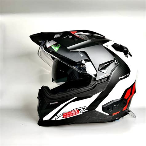 NEXX Helmets model X-WED2 CARBON FIBER 3K red - KMX Helmets