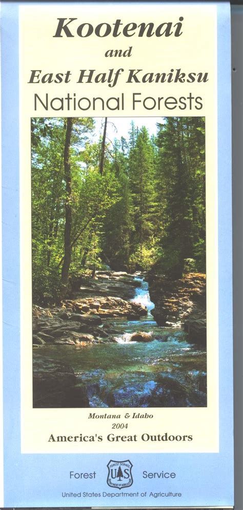 Map: Kootenai National Forest ID Kaniksu East – Public Lands Interpretive Association