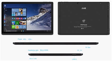 Teclast X16 Power Is A Dual Boot Tablet With 8 GB Of RAM Intel Z8700