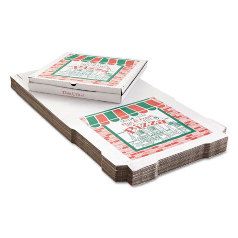 Arvco Corrugated Pizza Boxes 24 X 24 White 25carton 9244393