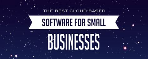 Cloud Infographic Top Cloud Based Software For Small Business The