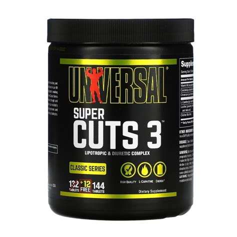 Universal Nutrition Super Cuts Lipotropic Diuretic Complex