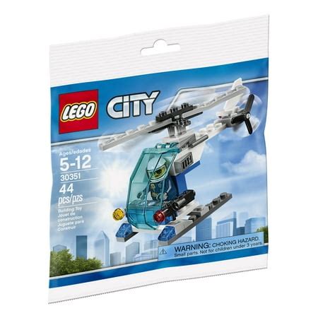 LEGO City Police Helicopter 30351 Polybag Set (44 Pieces) - Walmart.com