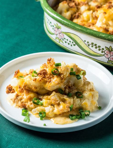 Low Carb Cauliflower Au Gratin Tasty Low Carb