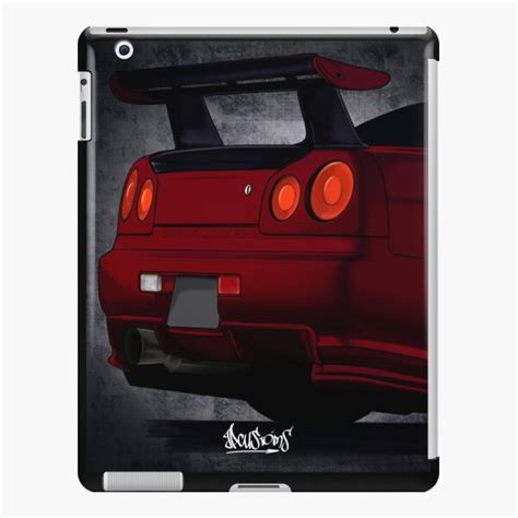 Nissan Skyline R34 GTR JDM IPad Case Skin For Sale By JDMCarStuff