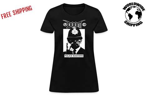 Feminine T-shirt - Doom - Band merch ★ No Gods No Masters