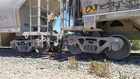 Se Descarrilan Vagones Del Tren En Mexicali Esquina