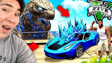 Robando El Auto De Godzilla En Gta Grand Theft Auto V Gta V Mods