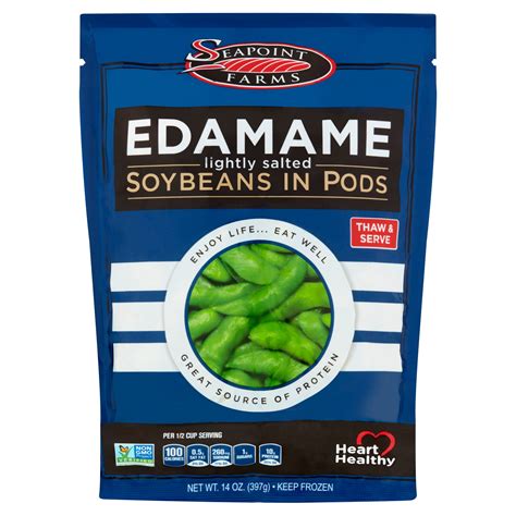 Seapoint Farms Lightly Salted Edamame Soybeans In Pods Oz Frozen