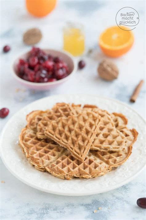 Winter Waffeln Mit Zimt Backen Macht Gl Cklich