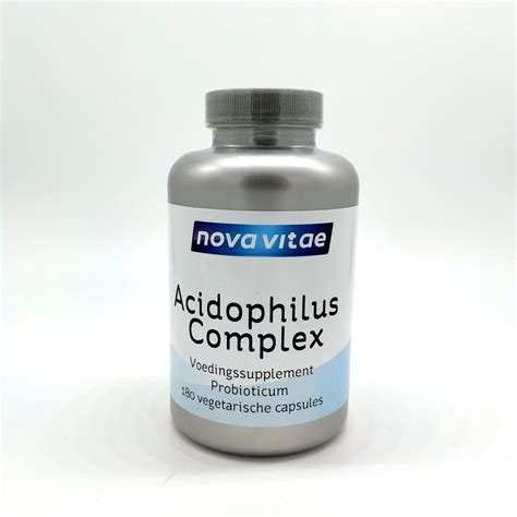 Acidophilus Complex 5 Miljard 180 Capsules Nova Vitae Nova Vitae