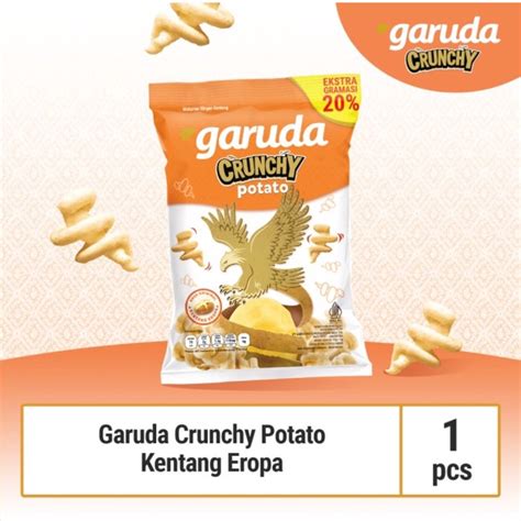 Jual Garuda Crunchy Potato Rasa Kentang Eropa G G Shopee Indonesia