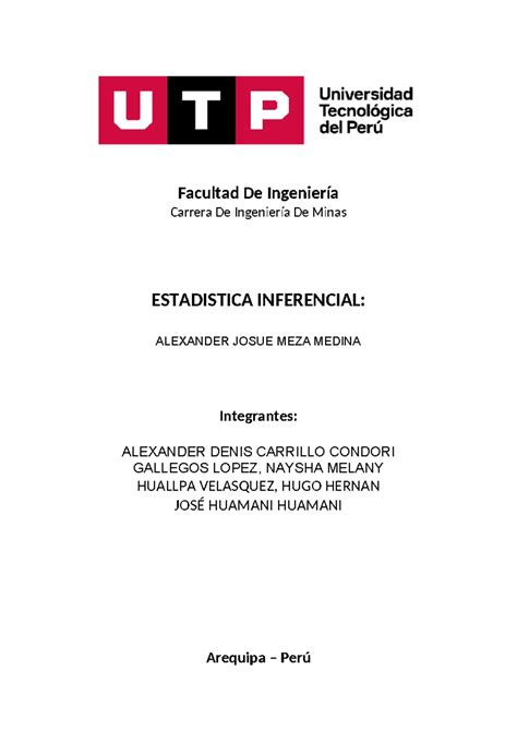 S04 s1 Sesión Integradora 2 Estadistica inferencial Facultad De