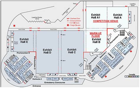 Oregon Convention Center Map | secretmuseum