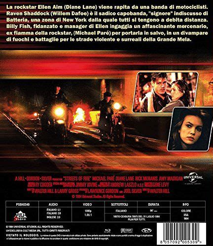 Strade Di Fuoco Blu Ray Di Strade Fuoco Ray Ad Diane Lane