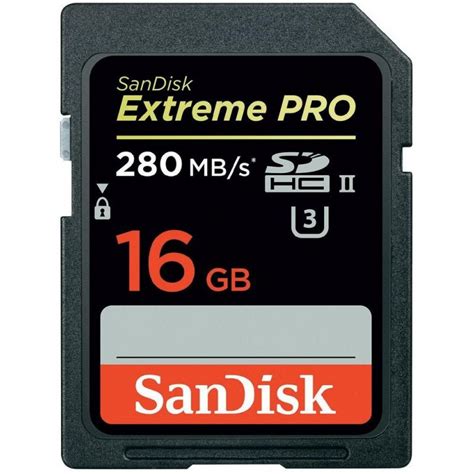 Carte M Moire Sandisk Sdhc Extreme Pro Uhs Ii Go