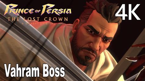 Prince Of Persia The Lost Crown Vahram Boss Fight K Youtube