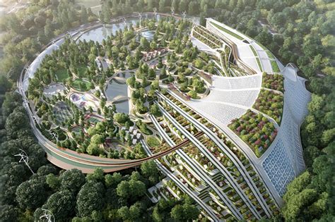 This Garden City Shaped Like A Crescent Moon Will Bring Sustainable