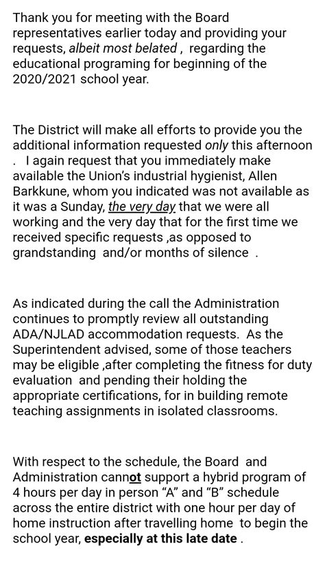 LEA Rejects Lakewood School District's Offer To Discuss Hybrid ...